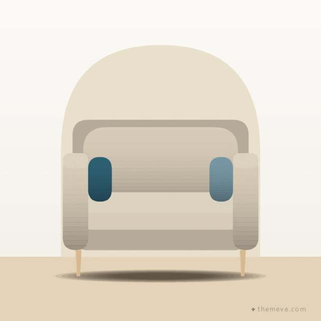 Reading Chair — Oatmeal